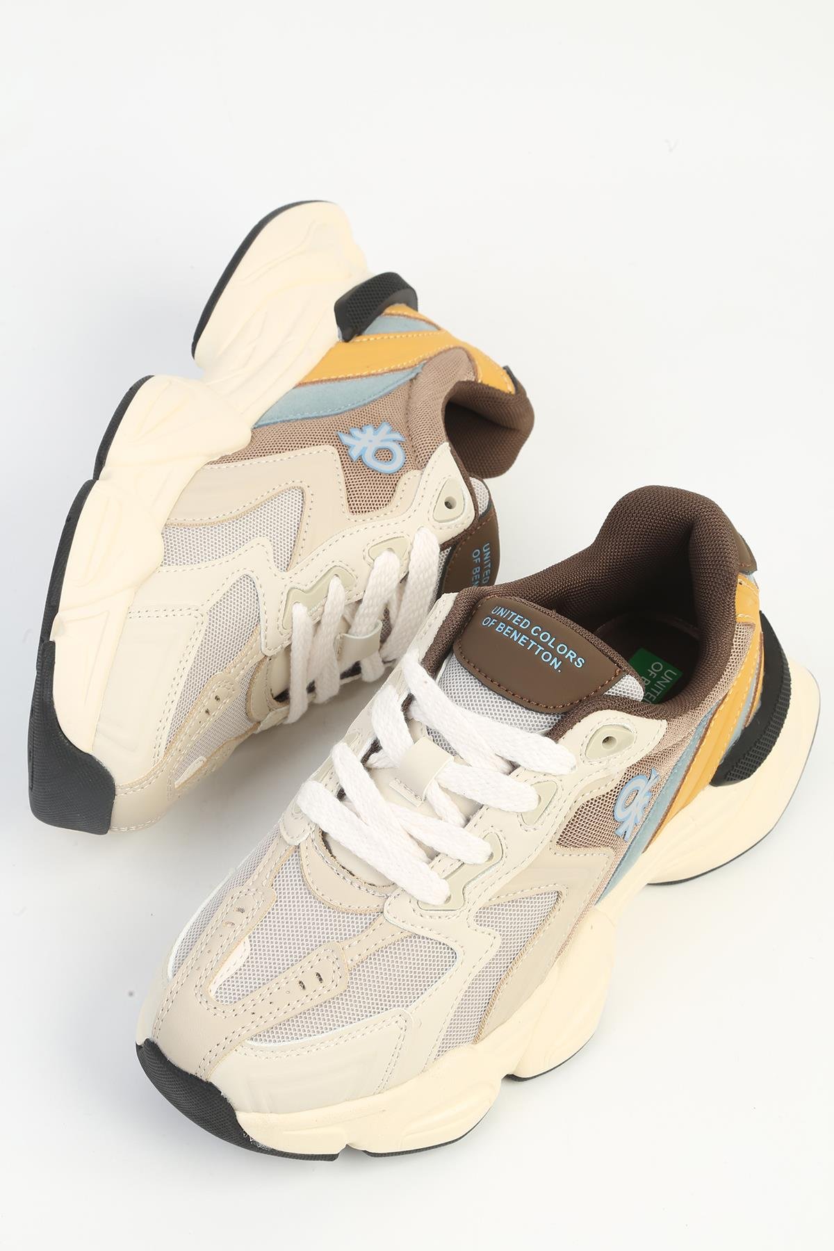 Benetton Kadın İthal Sneaker | BEJ HAKİ