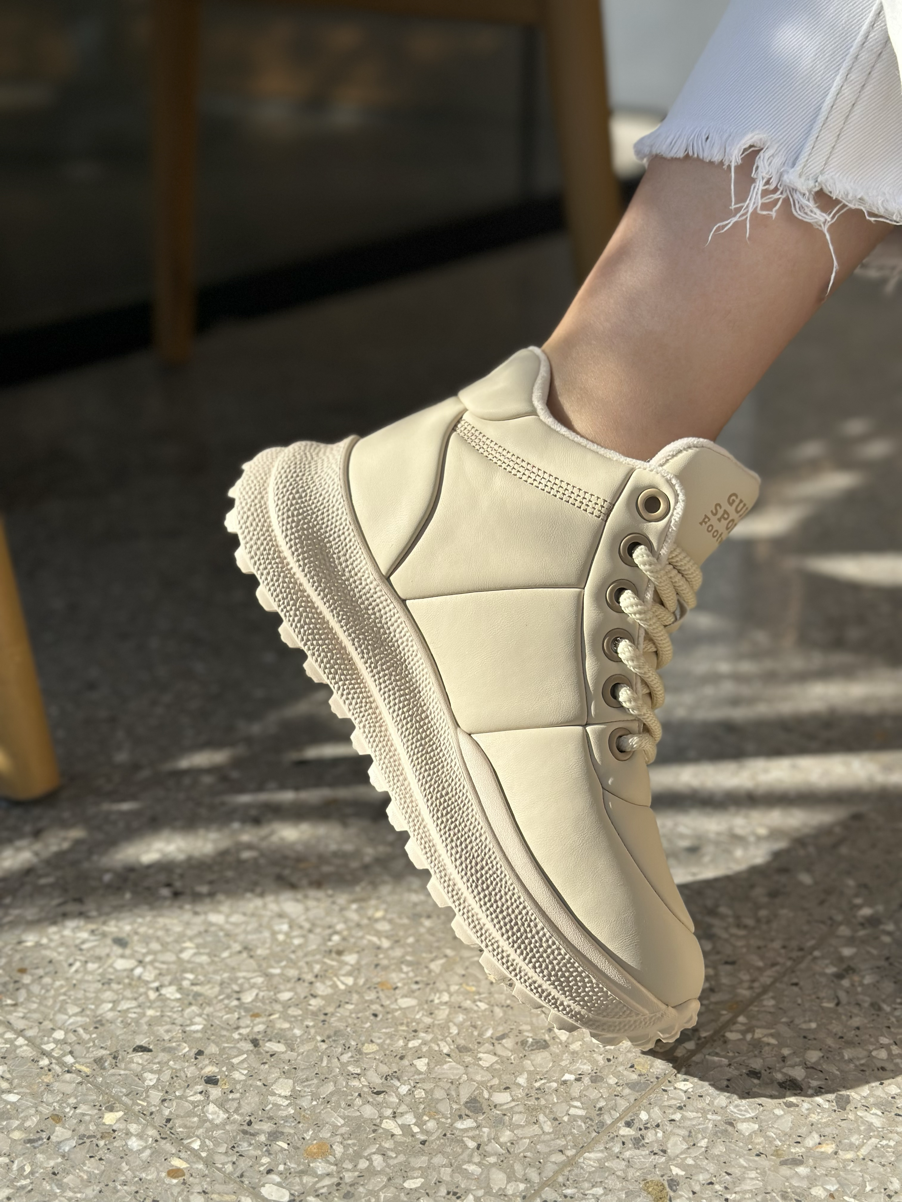 KADIN İTHAL SNEAKER | BEJ