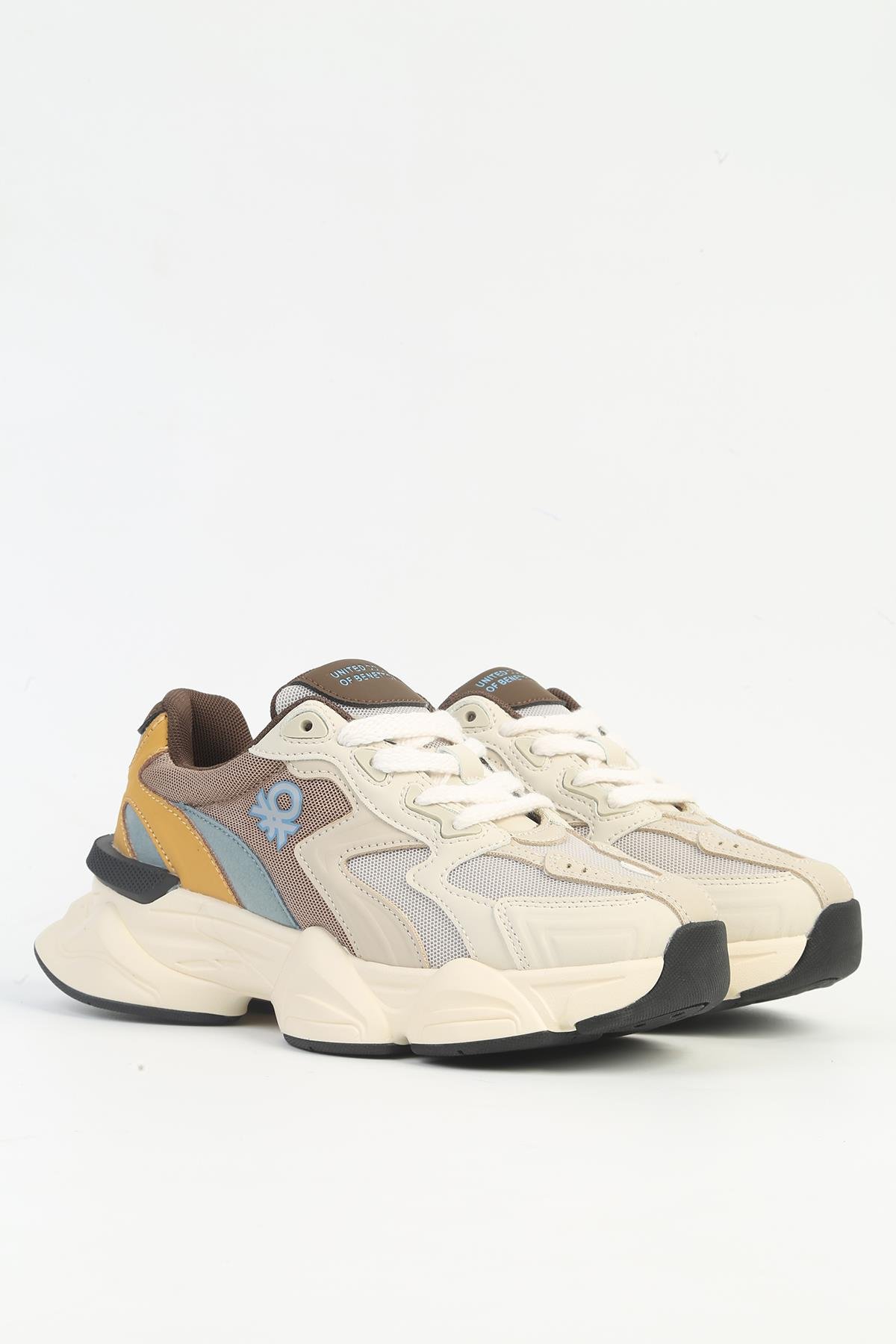 Benetton Kadın İthal Sneaker | BEJ HAKİ