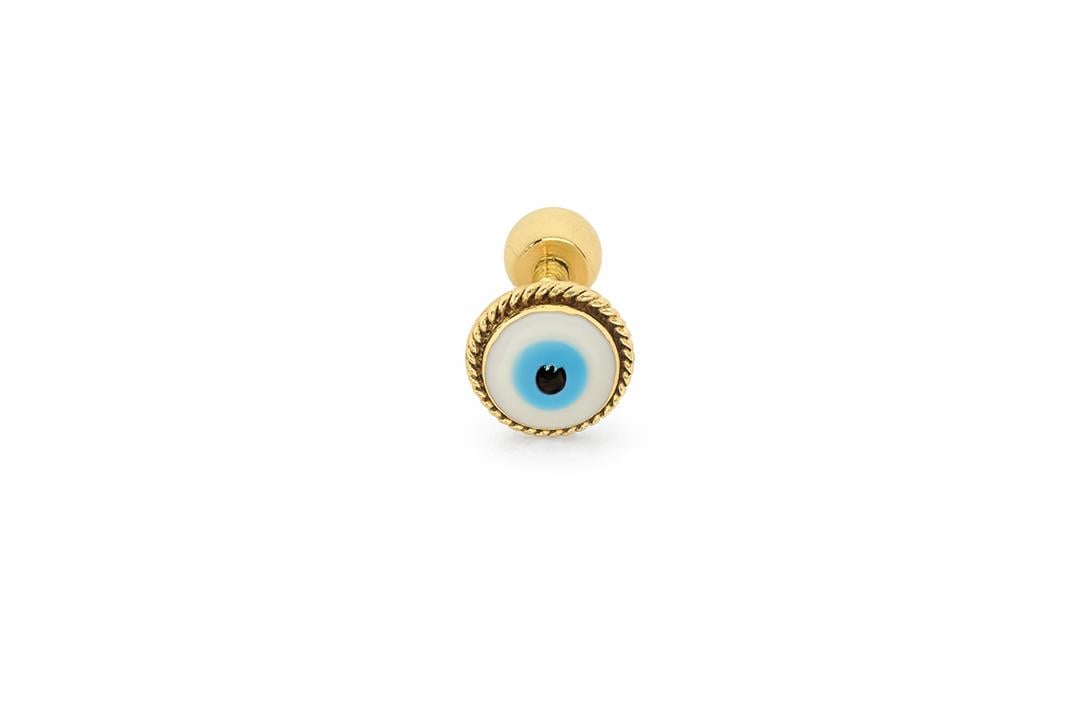 Eye Tragus Piercing