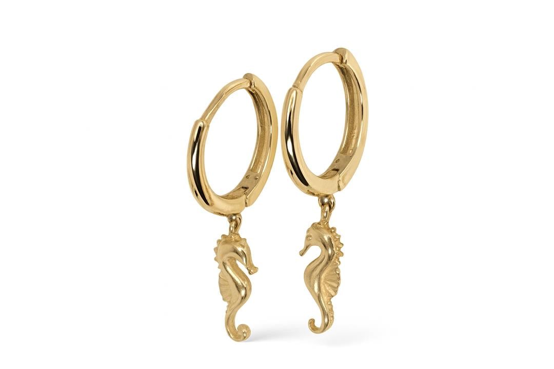 Isla KüpeSallantılı Denizatı Küpe I Lim Kuyumculuk