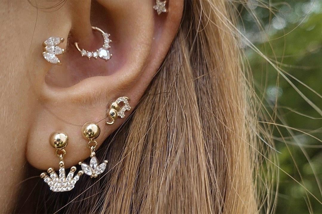 Joya KüpeTaşlı Fil Küpe I Lim Kuyumculuk