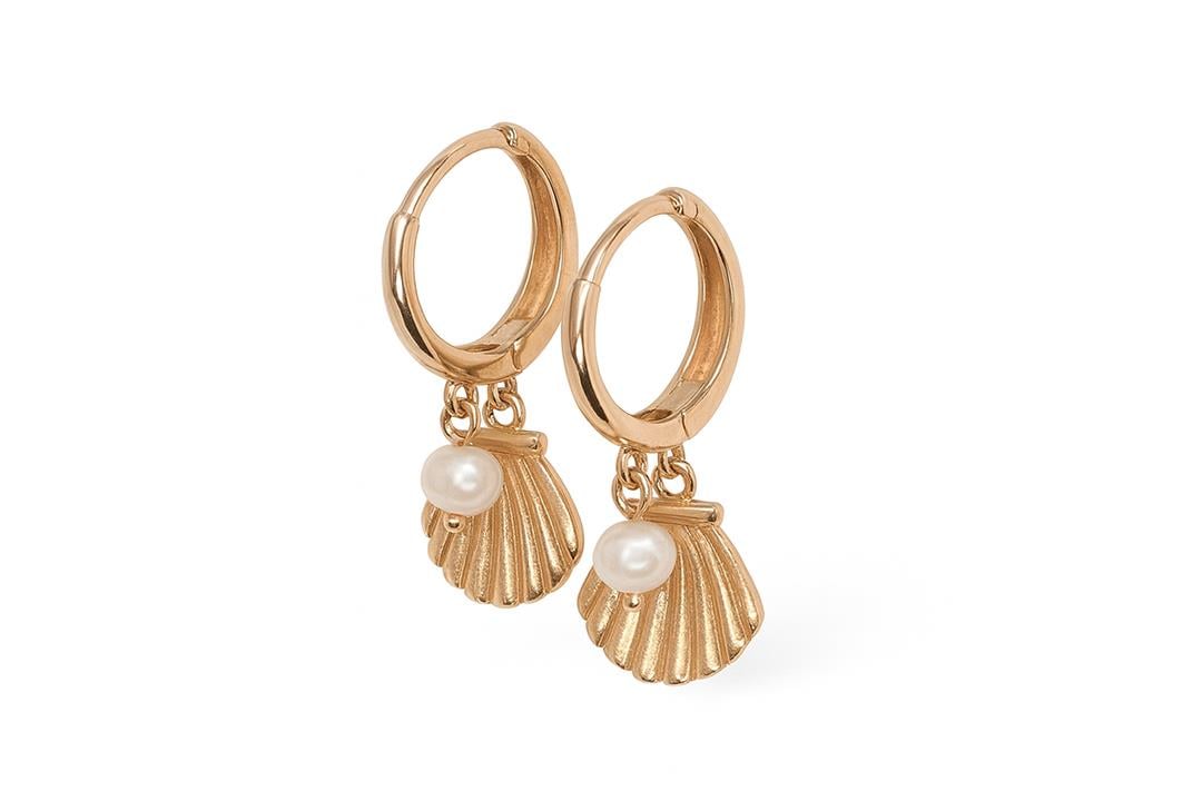 Pearl Küpeİstridye İnci Küpe I Lim Kuyumculuk