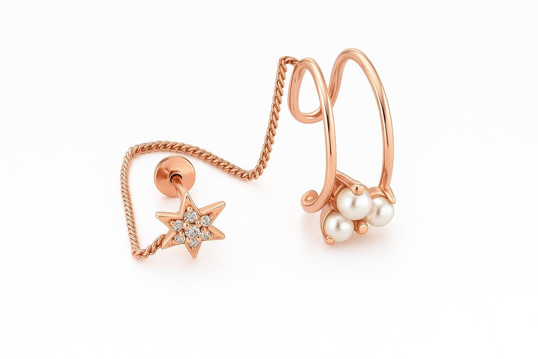 Perola Ear Cuff Küpe