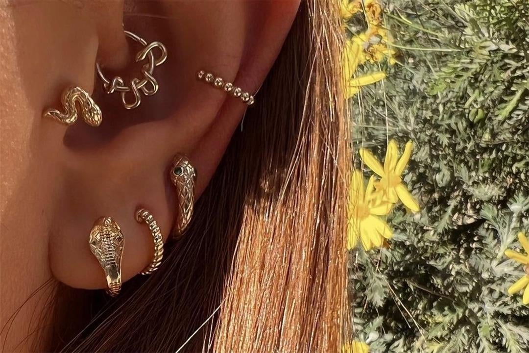 Yılan Helix KüpeYılan Helix Küpe I Lim Kuyumculuk