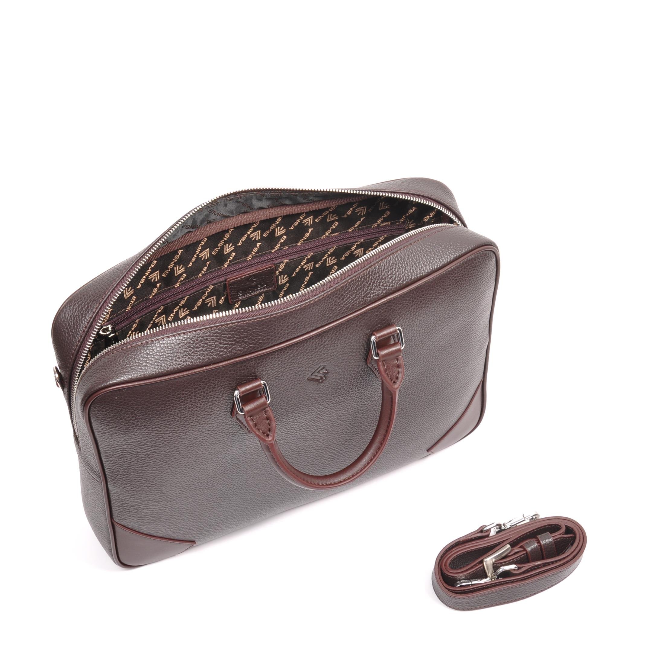 Erkek Hakiki Deri Evrak Çantası 7152