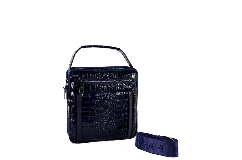 Erkek Hakiki Deri Omuz Çantası 6136