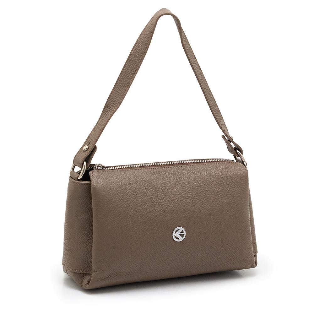 Kadın Vizon Hakiki Deri Omuz Çantası