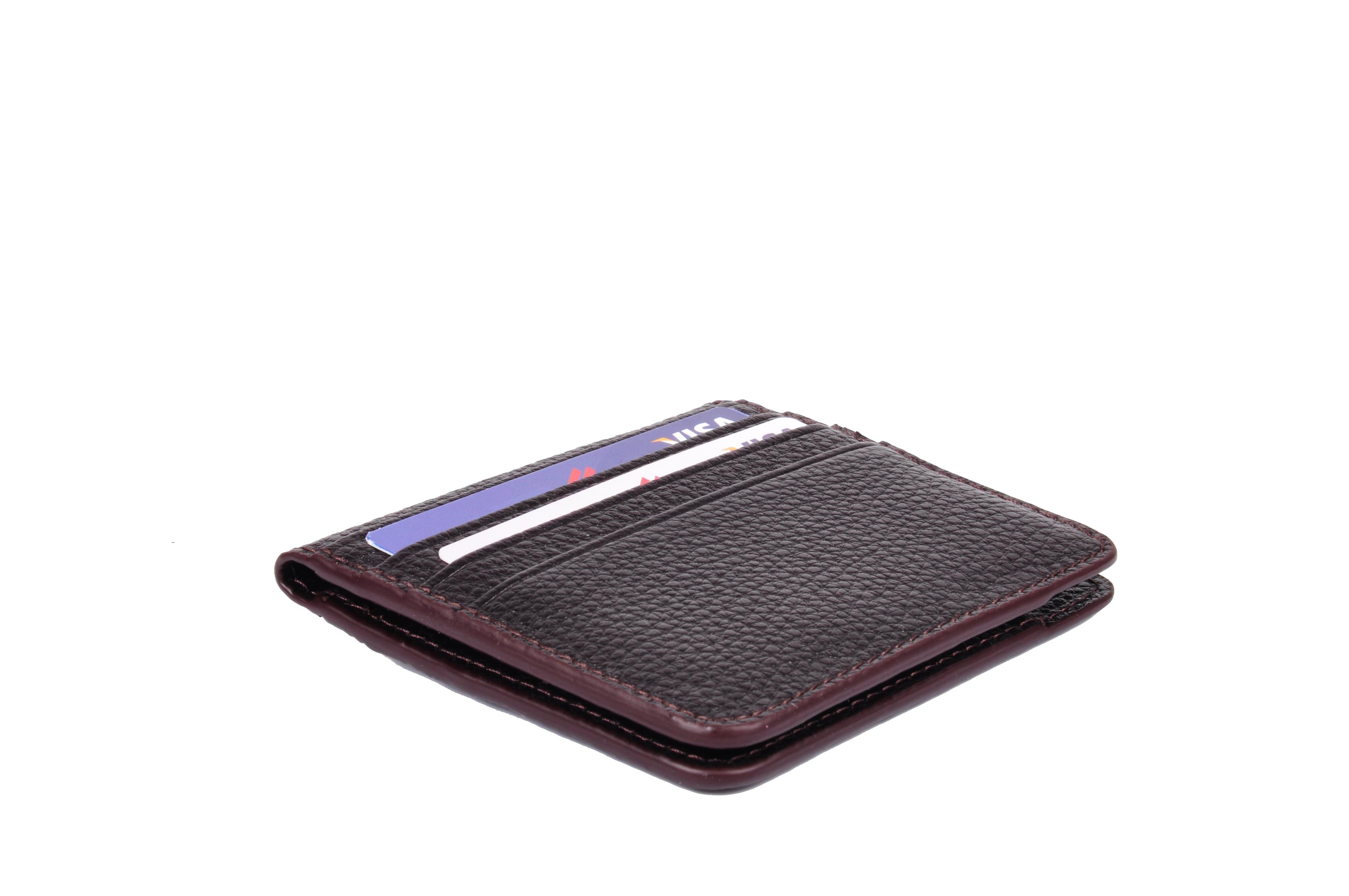 Hakiki Deri Çıtçıtlı Kartlık