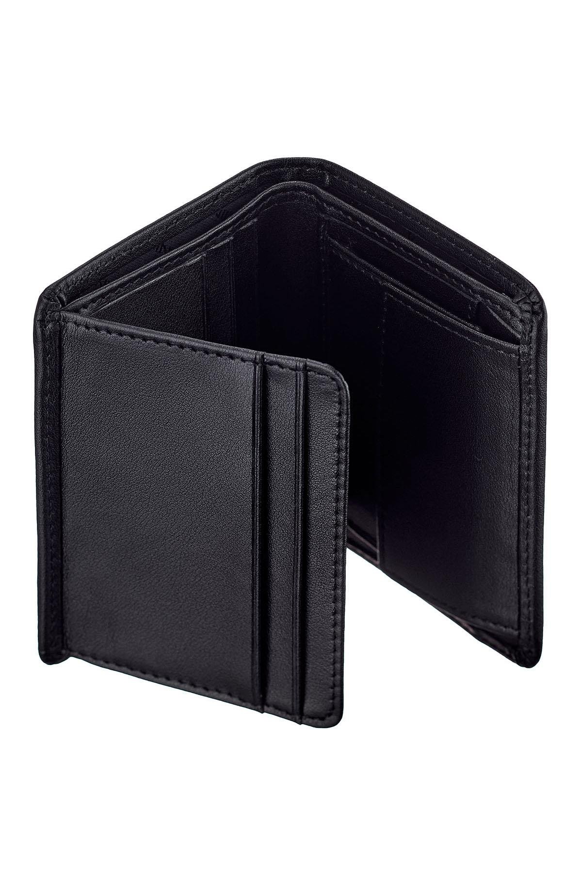 Erkek Siyah Deri Cüzdan