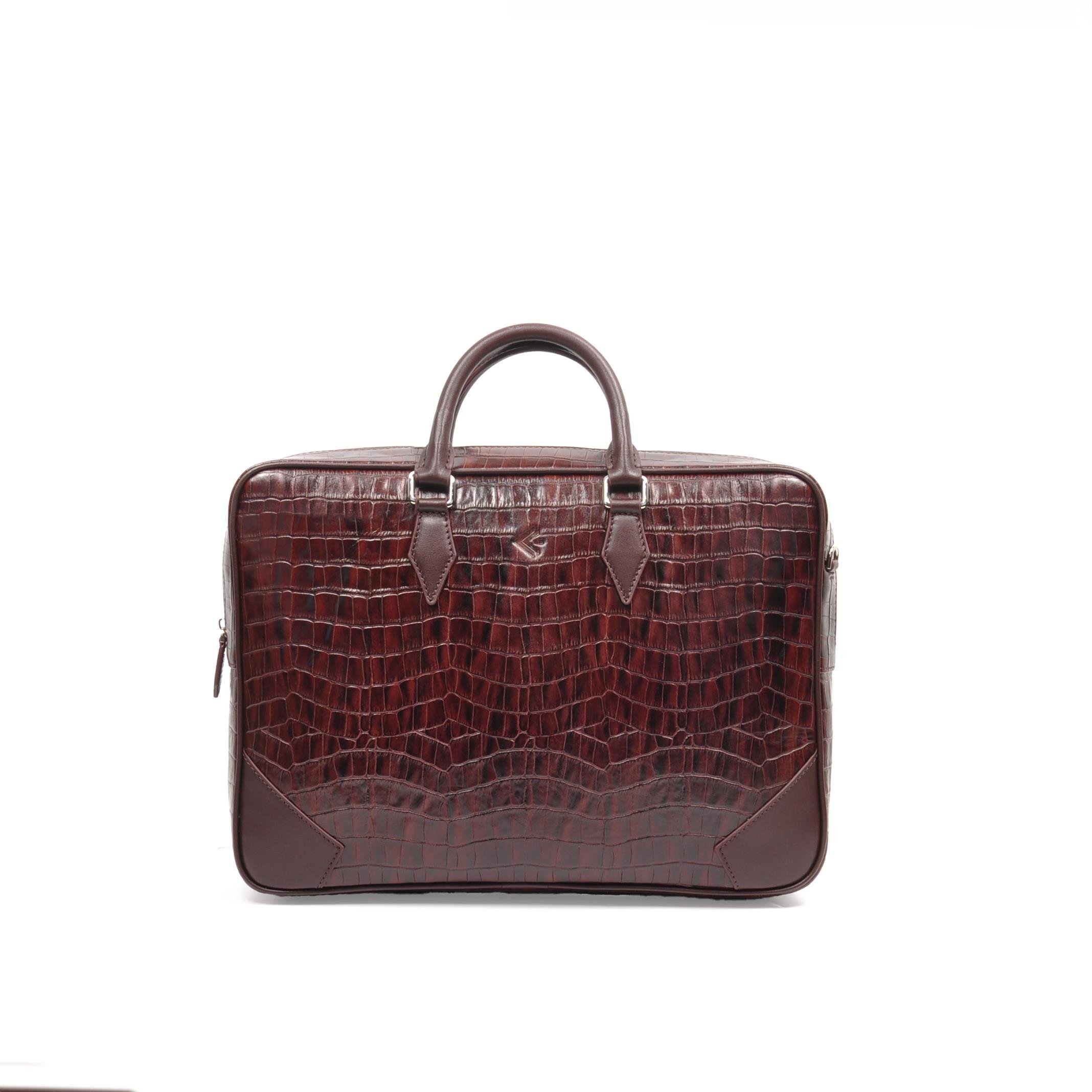 Erkek Hakiki Deri Evrak Çantası 7152