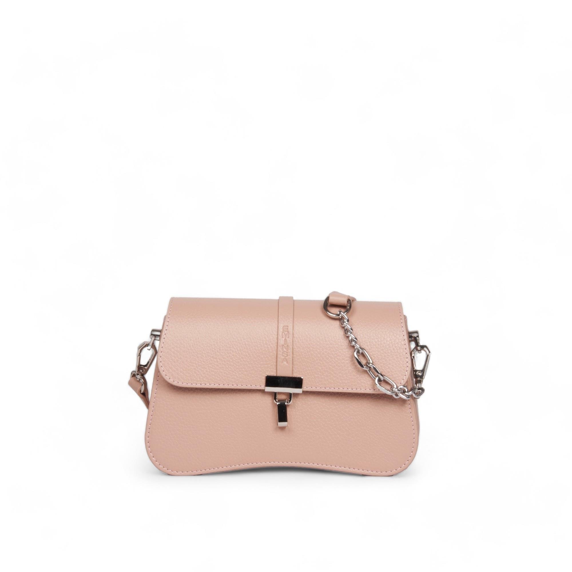 Zincir Detaylı Hakiki Deri Kadın Omuz Çantası