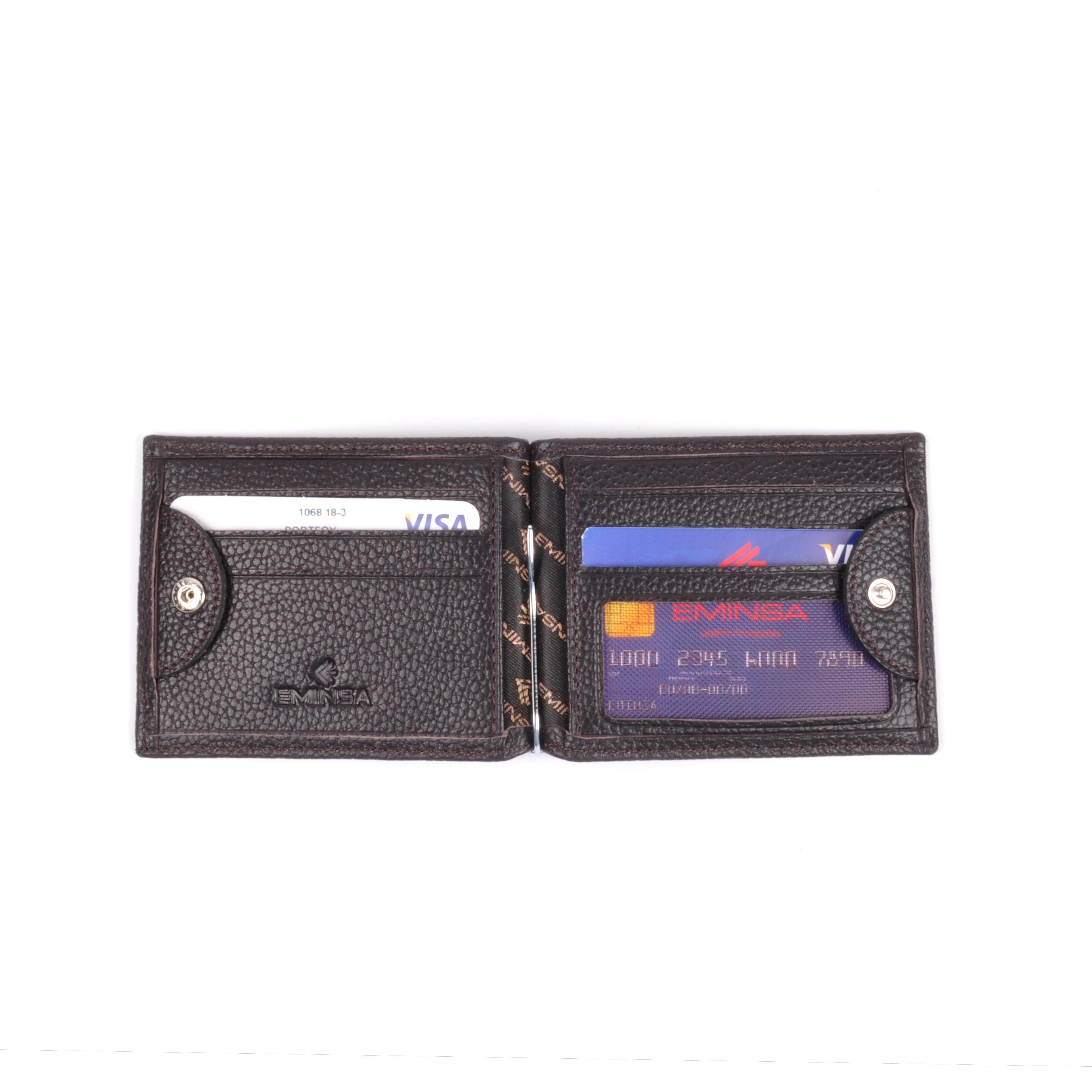 Erkek Floter Deri Para Klipsli Cüzdan 1068