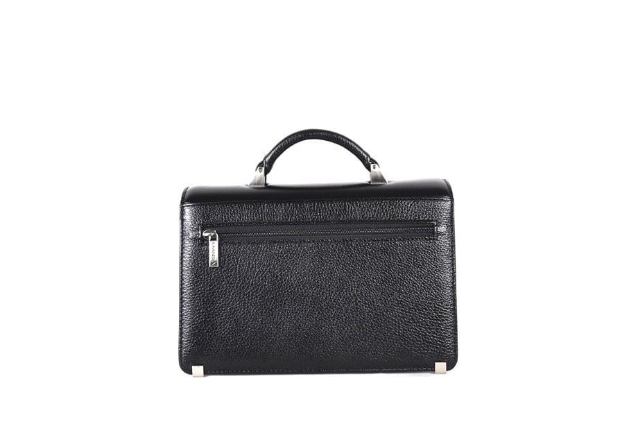 Erkek Şifreli Siyah El Çantası