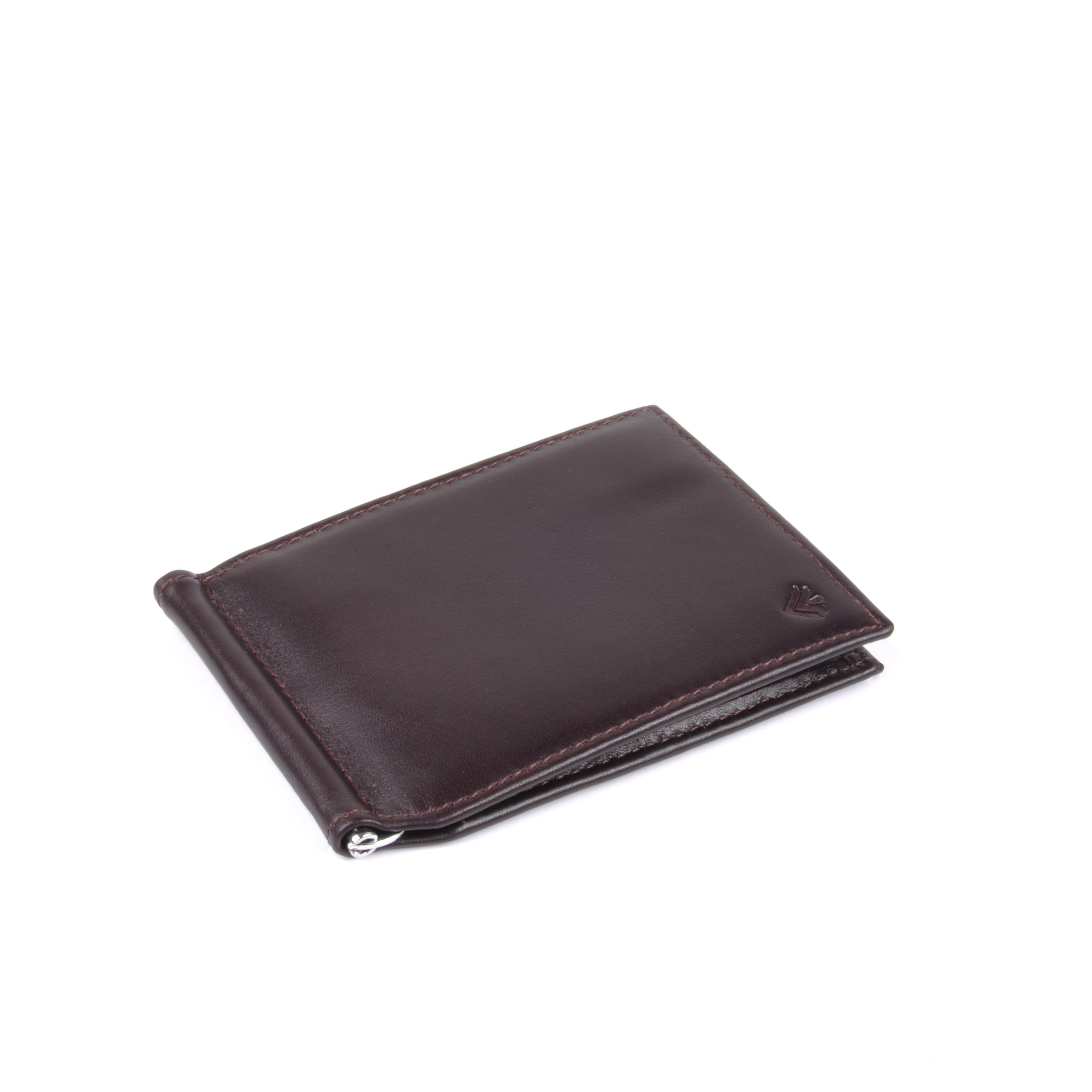 Erkek Siyah Para Klipsli Cüzdan