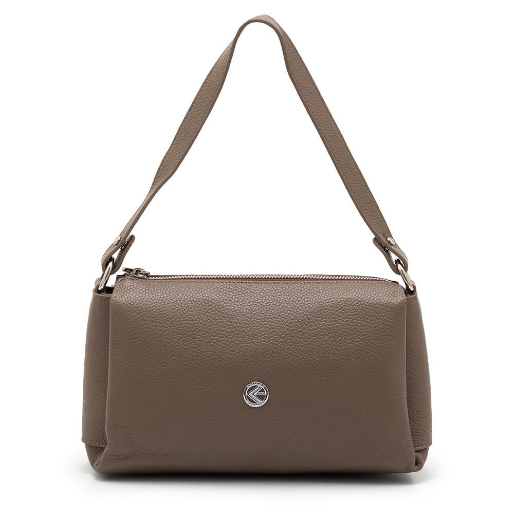 Kadın Vizon Hakiki Deri Omuz Çantası