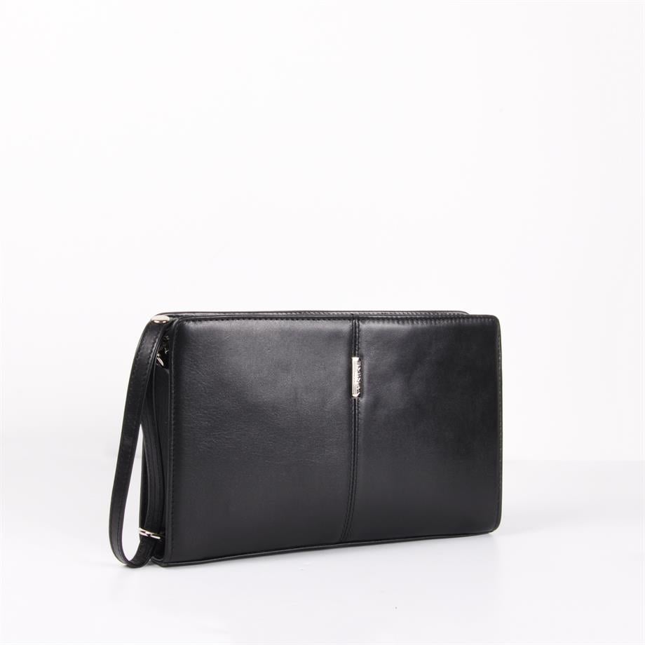 Erkek Hakiki Deri El & Omuz Çantası 5017