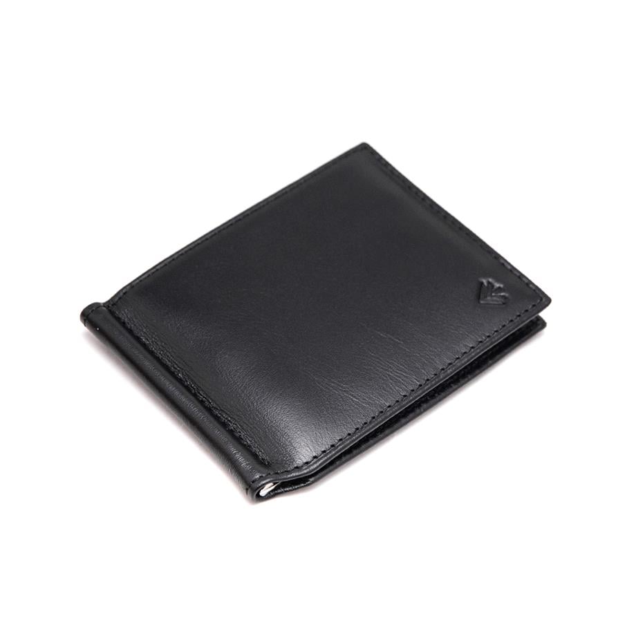 Erkek Siyah Para Klipsli Cüzdan