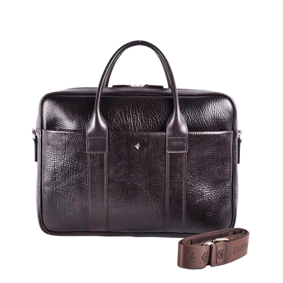 Taba Hakiki Deri Evrak Çantası