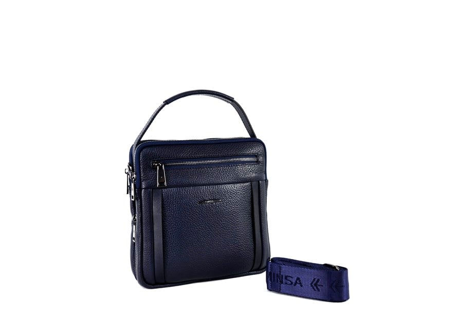 Erkek Hakiki Deri Omuz Çantası 6136