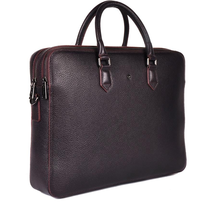 Erkek Hakiki Deri Evrak Çantası 7128