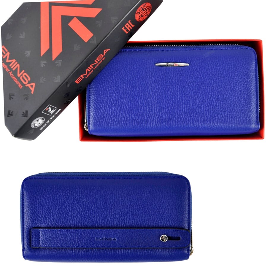 Kadın Hakiki Deri İki Bölmeli Cüzdan