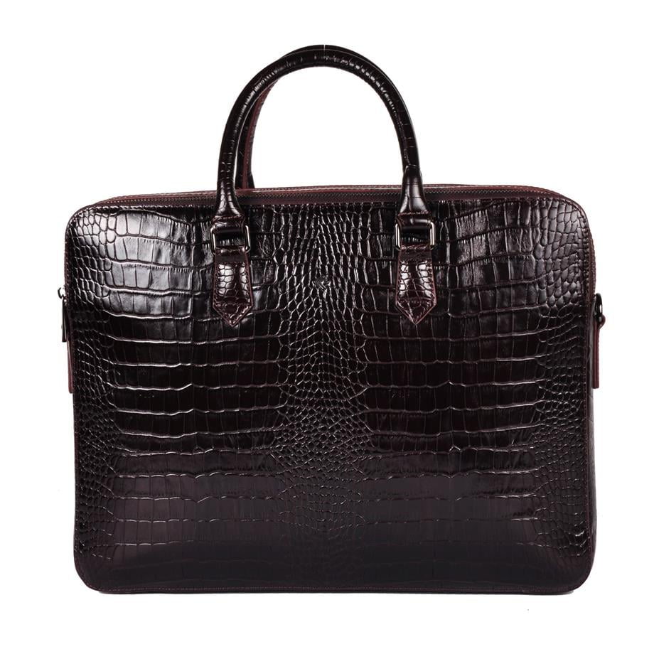 Erkek Hakiki Deri Evrak Çantası 7128