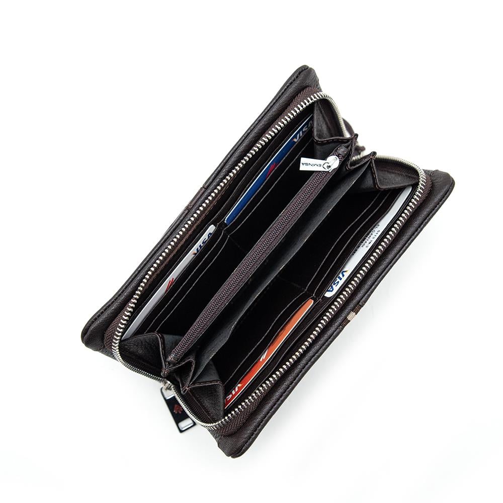 Erkek Kahverengi Deri El Çantası