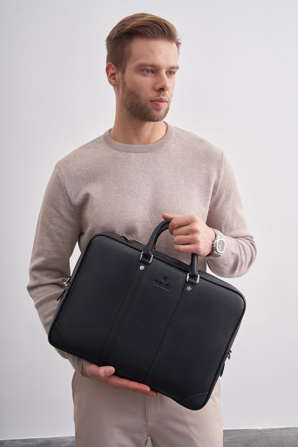 Hakiki Deri Evrak Çantası