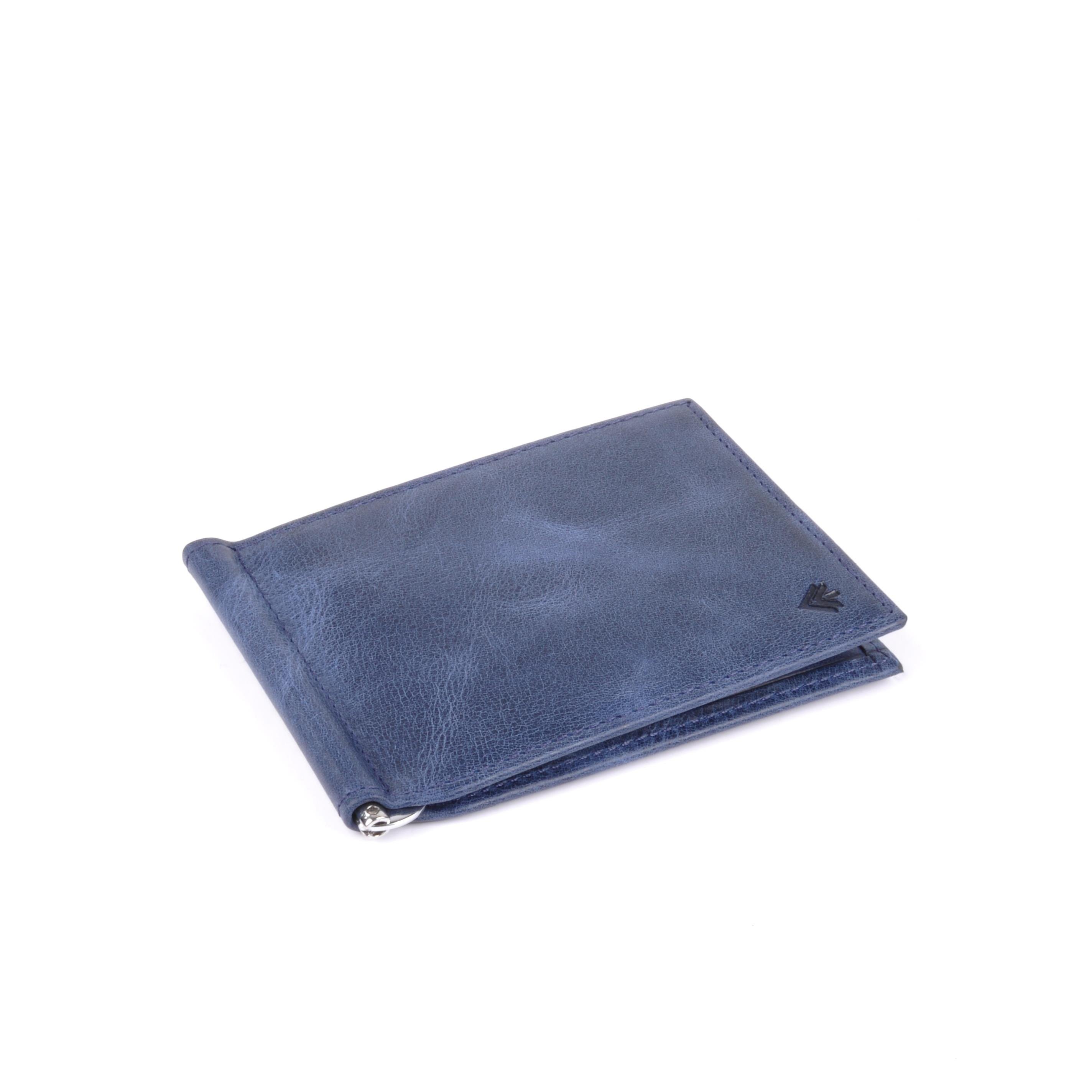 Erkek Crazy Deri Para Klipsli Cüzdan 1068