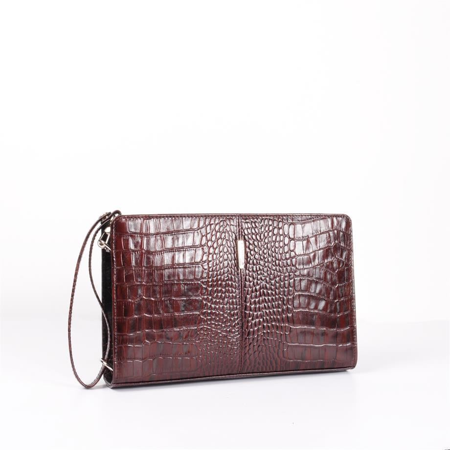 Erkek Hakiki Deri El & Omuz Çantası 5017