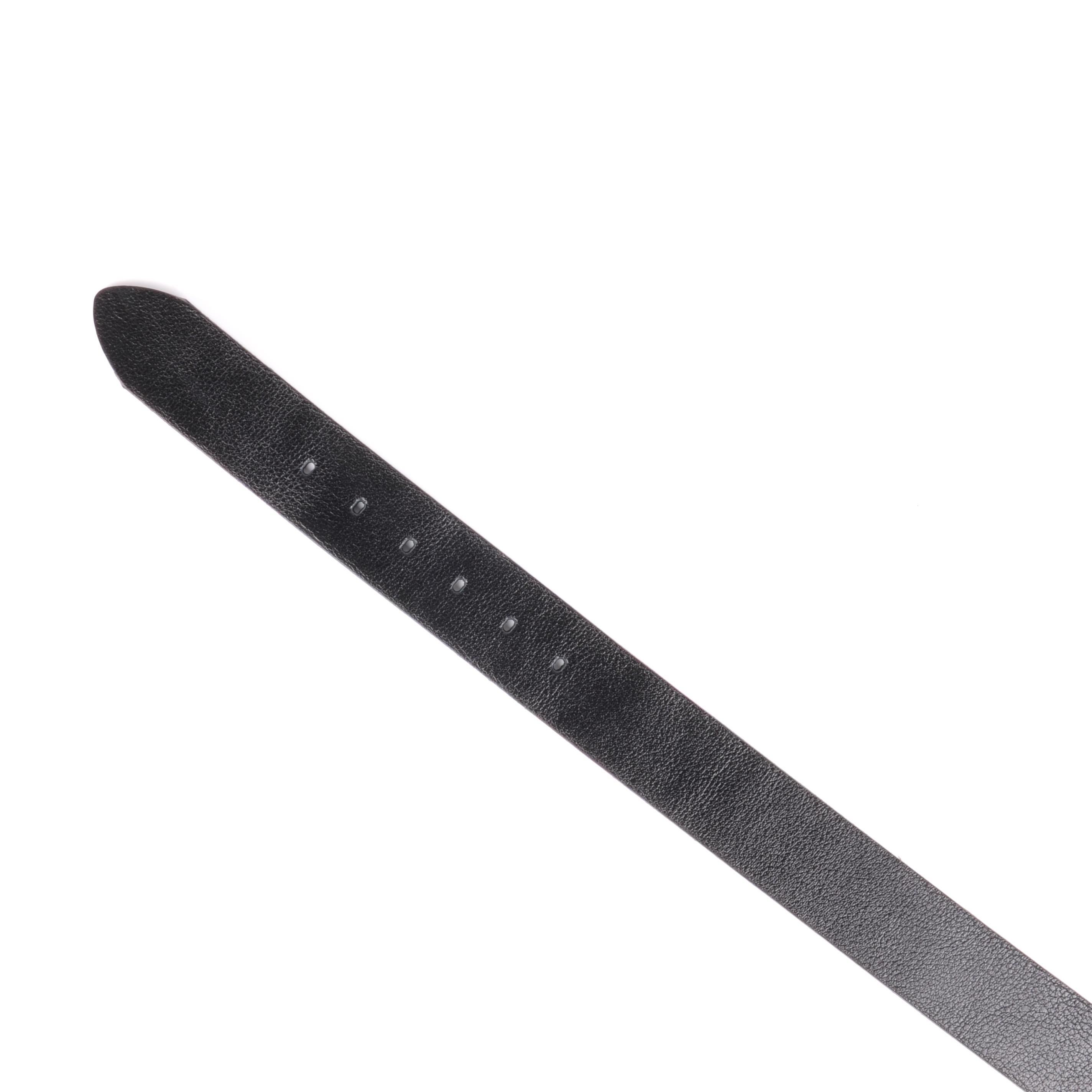 Erkek Siyah Hakiki Deri Kemer 3443