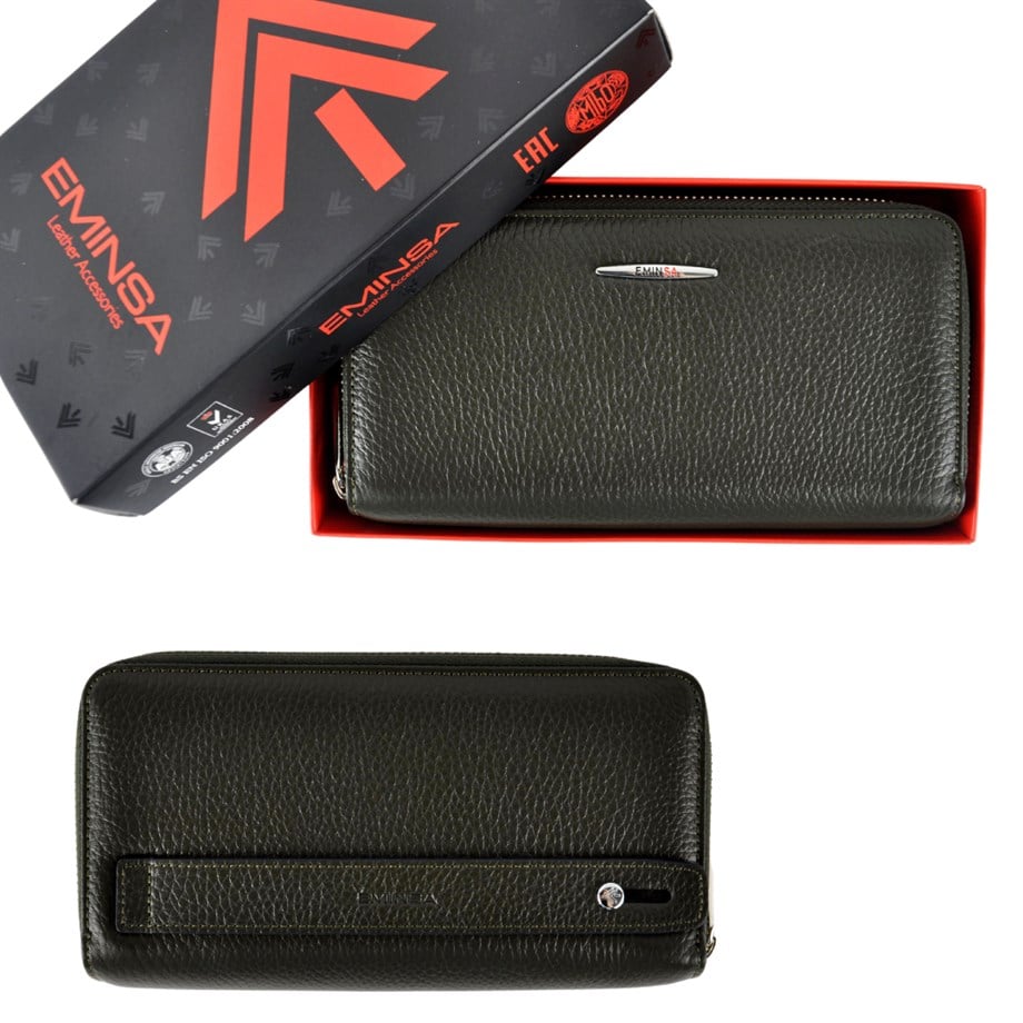 Kadın Hakiki Deri İki Bölmeli Cüzdan