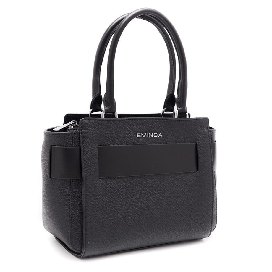 Siyah Hakiki Deri Omuz Çantası