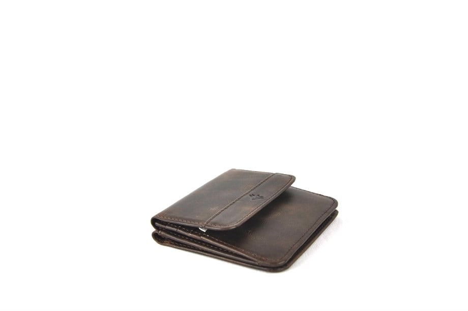 Küçük Crazy Deri Erkek Cüzdan