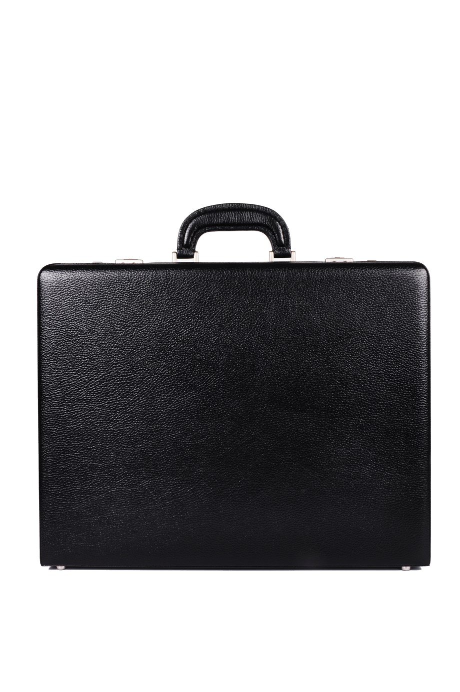 Siyah Hakiki Deri Bond Tipi Şifreli Evrak Çantası