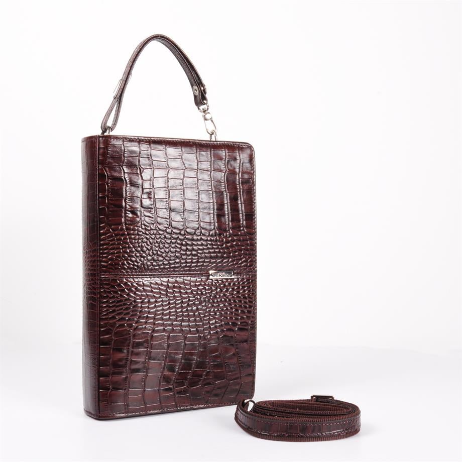 Erkek Hakiki Deri El & Omuz Çantası 5017