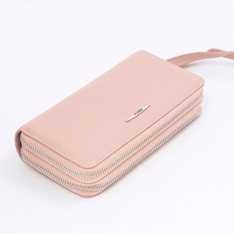 Kadın Hakiki Deri İki Bölmeli Cüzdan