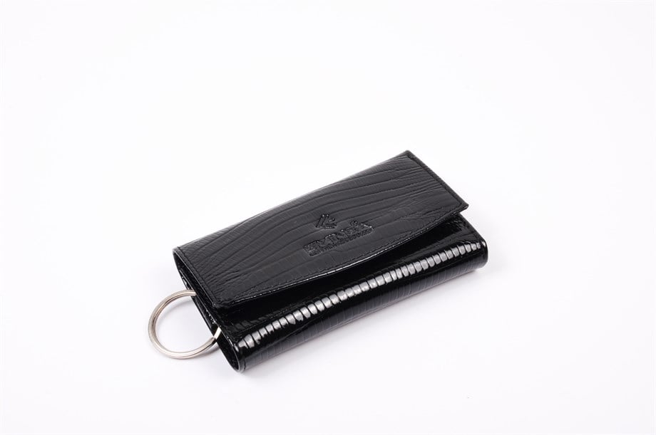 Unisex Hakiki Deri Anahtarlık Cüzdan