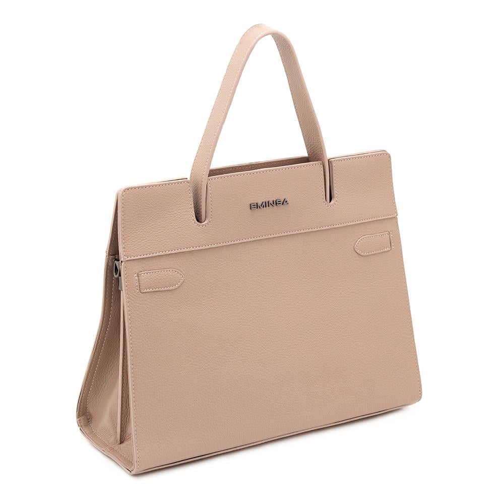 Pudra Hakiki Deri Kadın Çanta