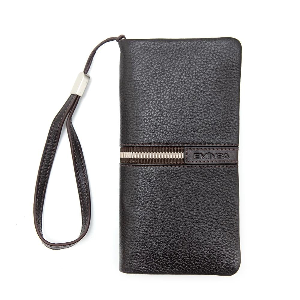 Erkek Kahverengi Deri El Çantası