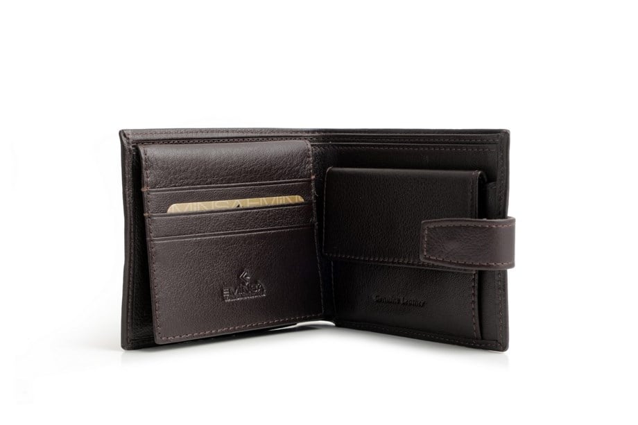 Erkek Kahverengi Deri Cüzdan