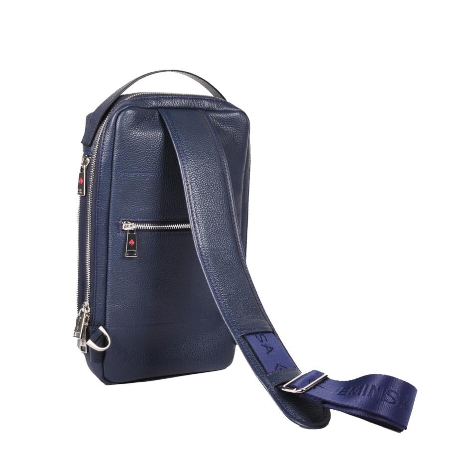 Erkek Hakiki Deri Omuz Çantası Çarpraz Çantası