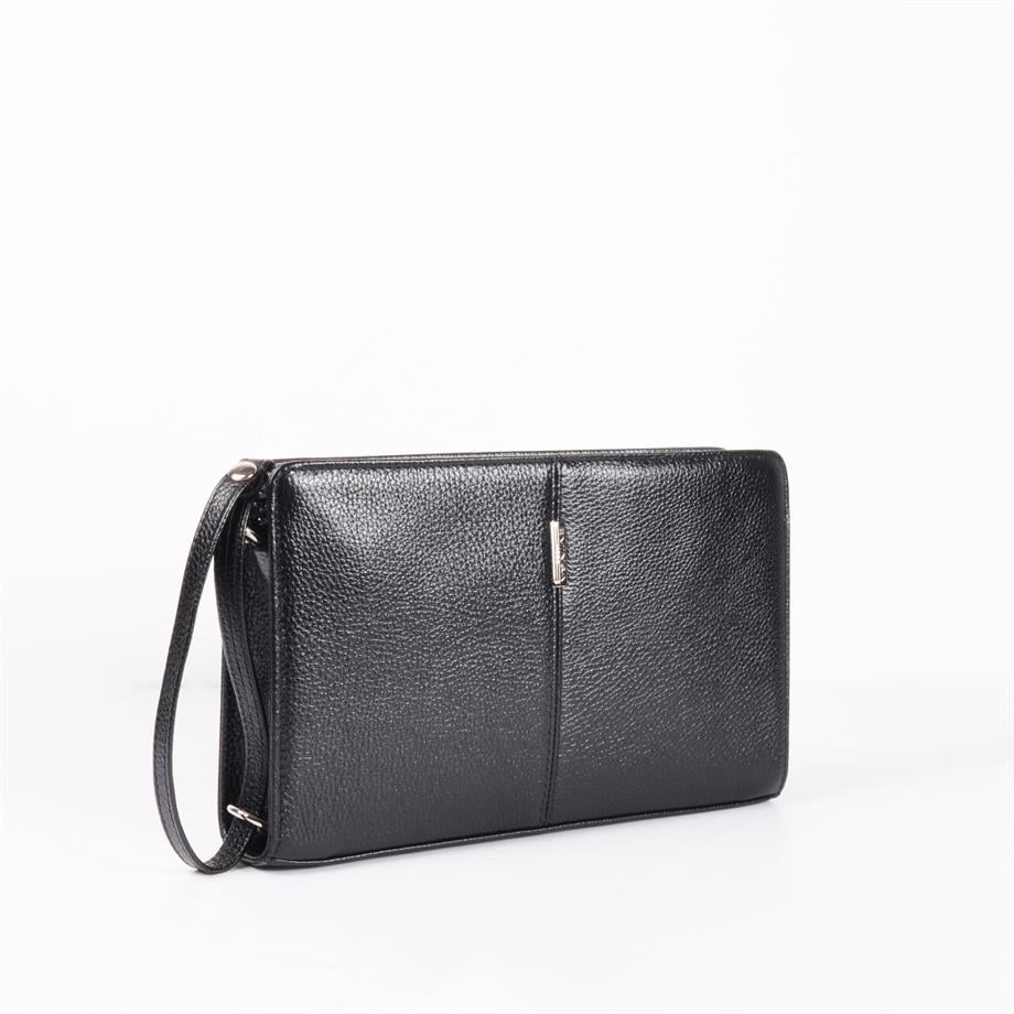 Erkek Hakiki Deri El & Omuz Çantası 5017