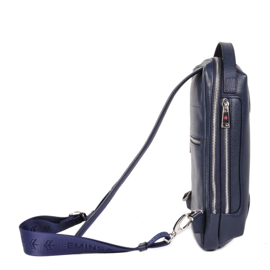 Erkek Hakiki Deri Omuz Çantası Çarpraz Çantası