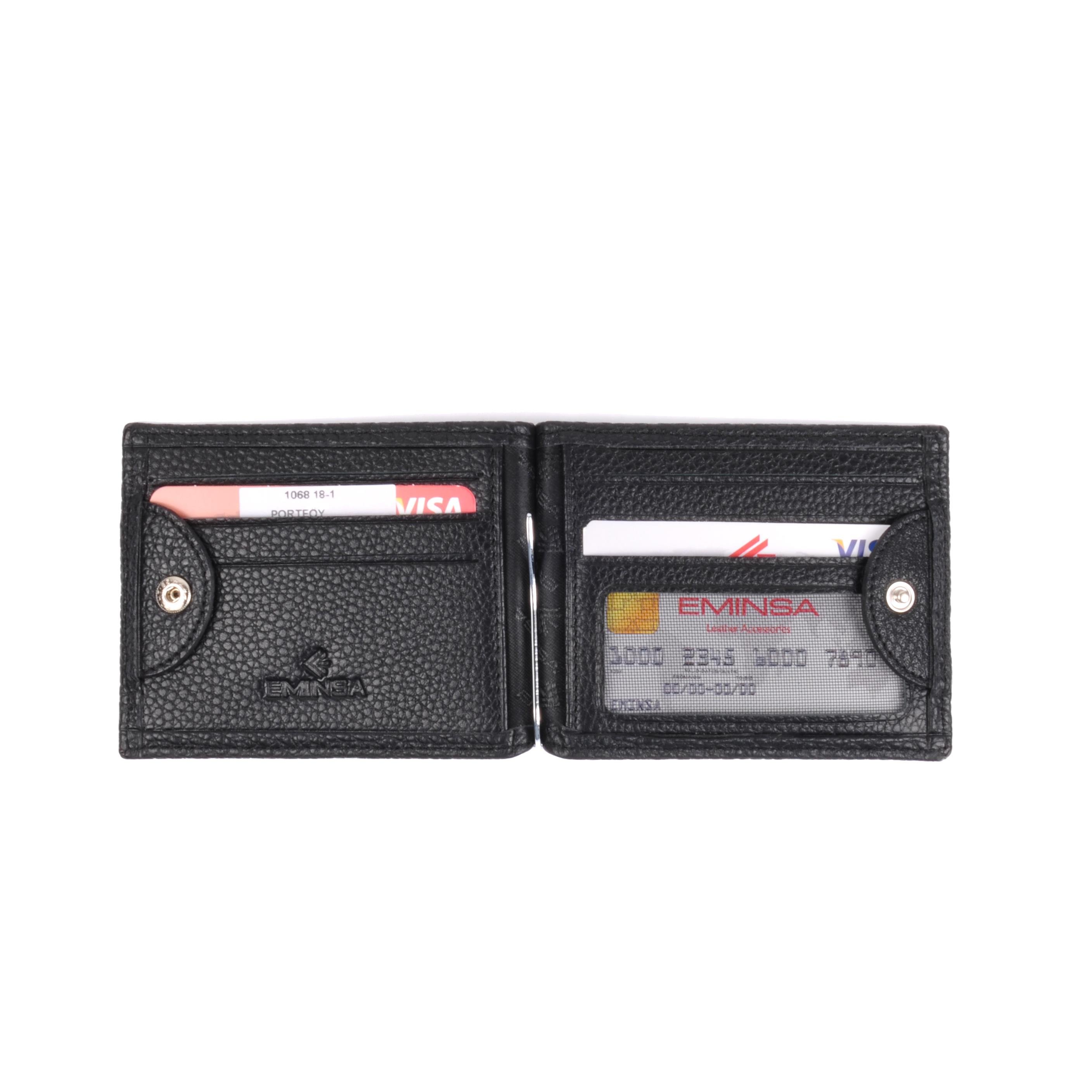 Erkek Floter Deri Para Klipsli Cüzdan 1068