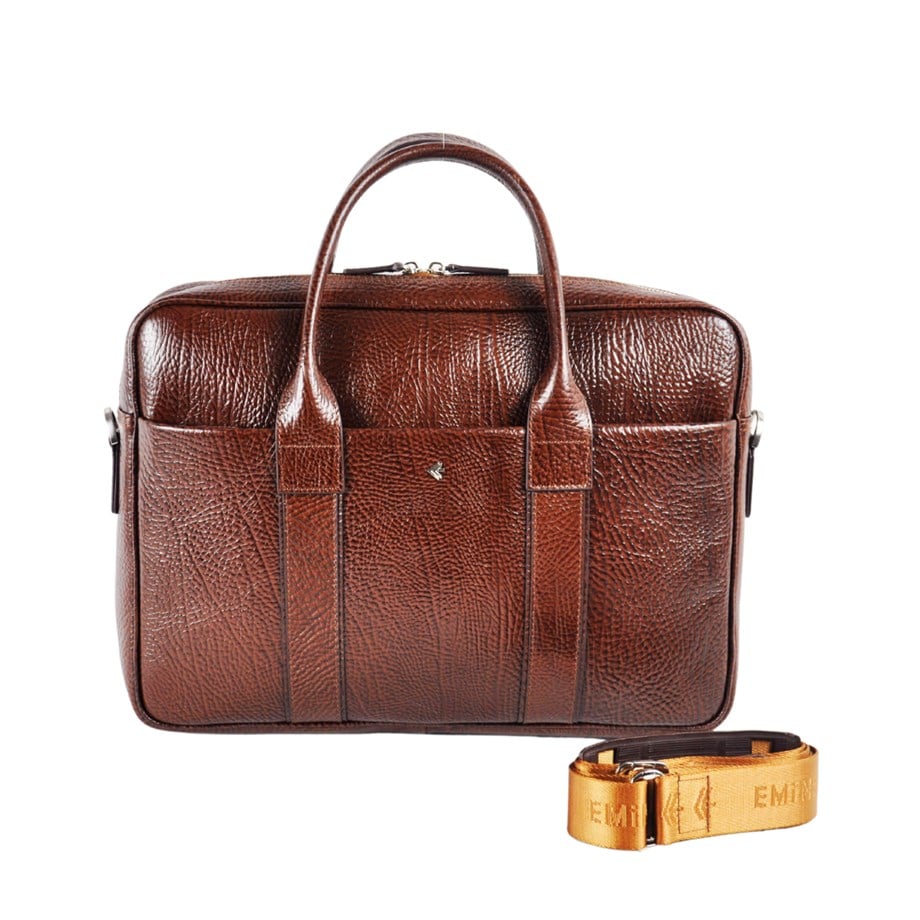 Taba Hakiki Deri Evrak Çantası