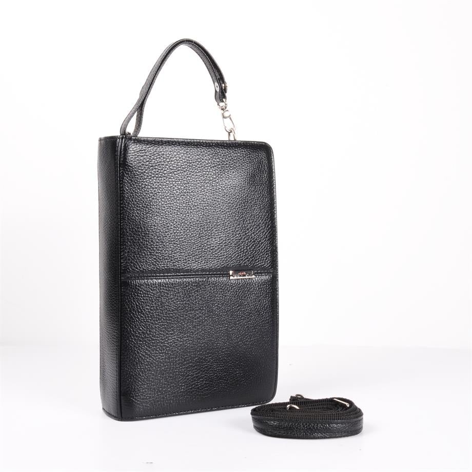 Erkek Hakiki Deri El & Omuz Çantası 5017