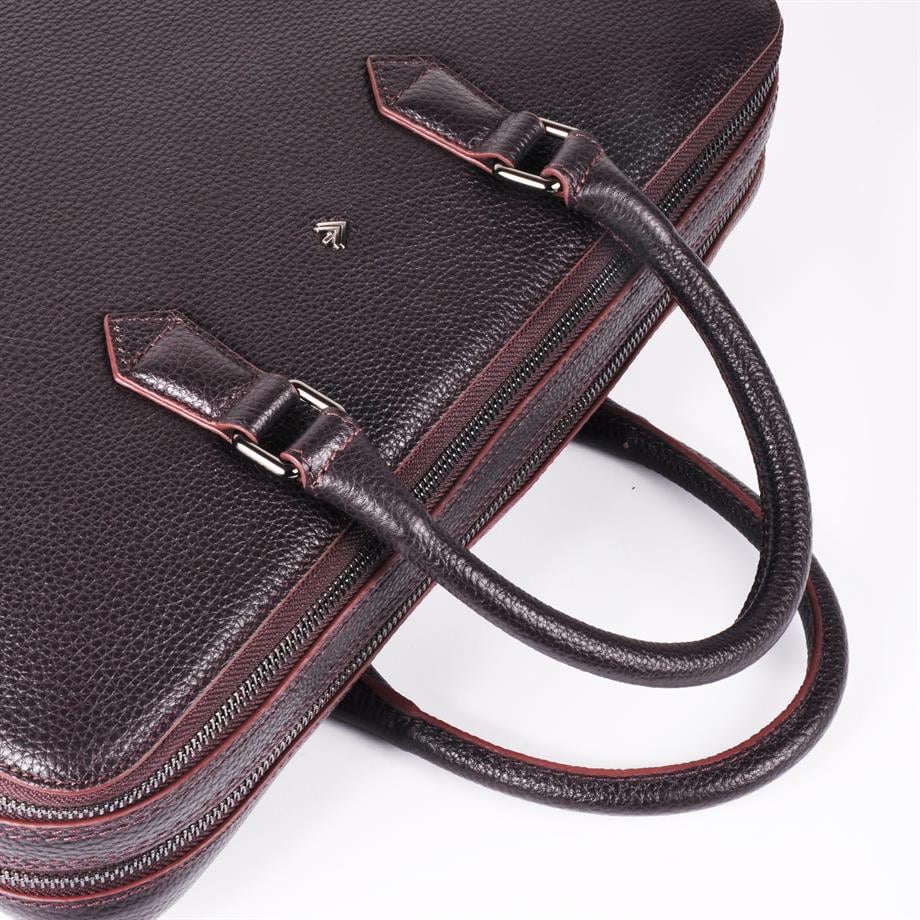 Erkek Hakiki Deri Evrak Çantası 7128