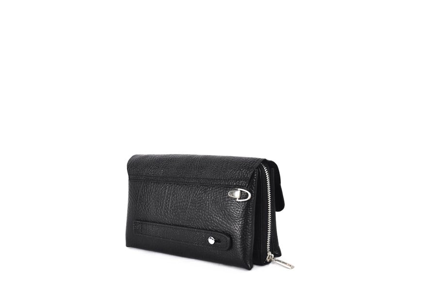 Erkek Siyah Hakiki Deri El Çantası 5099